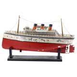 Vintage Steam Cruise Ship Model