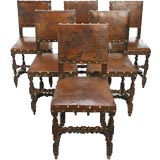 Rare set of Spanish Colonial Chairs