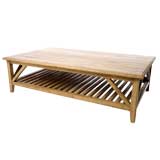 Natural Oak Contemporary Coffee Table
