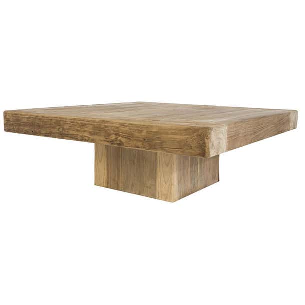 Rustic Contemporary Coffee Table at 1stDibs