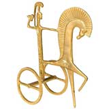 Brass chariot