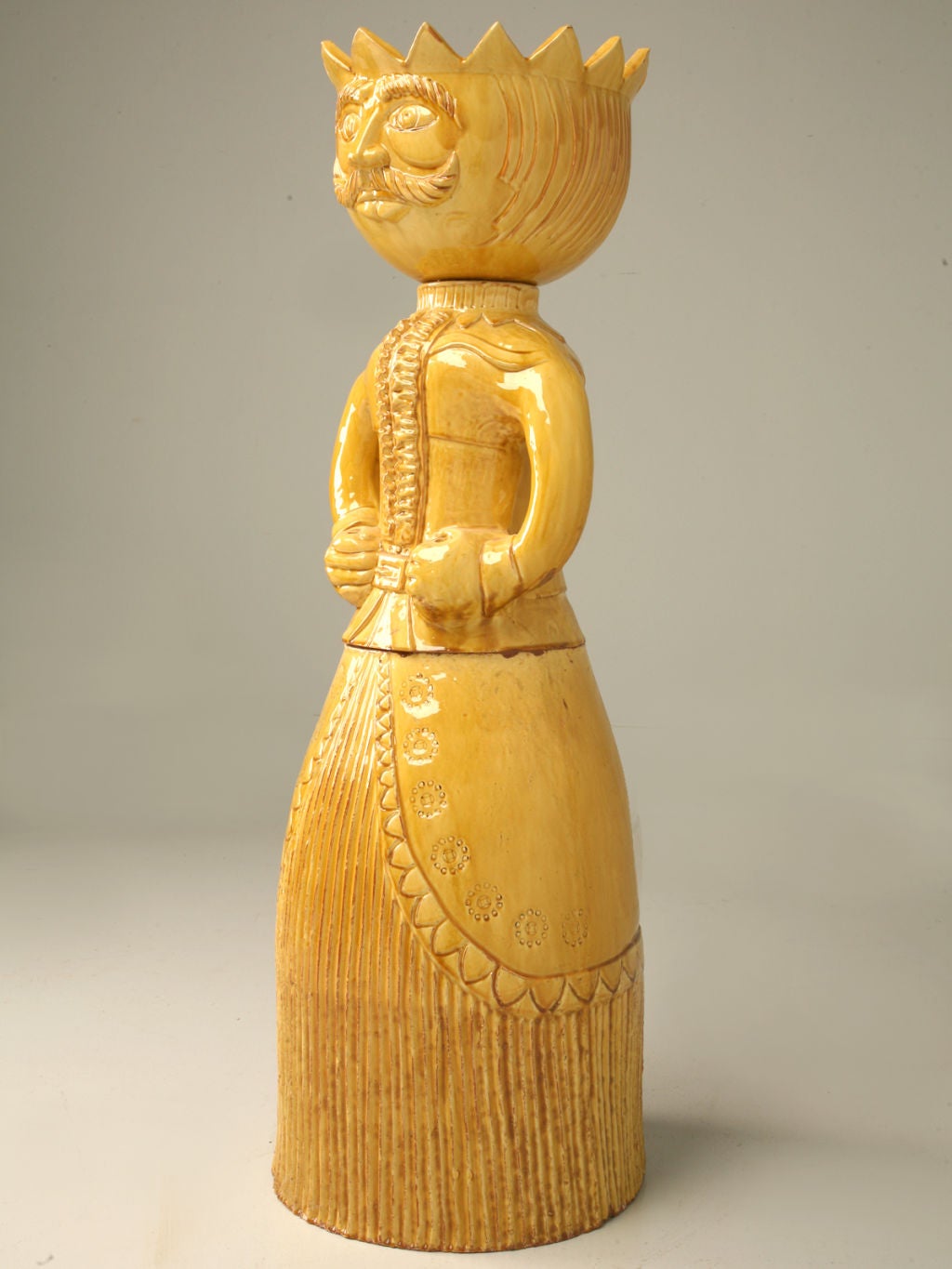 Glazed Anduze Chess Piece Planter