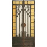 c.1930 Pair of Fabulous French Art Deco Doors