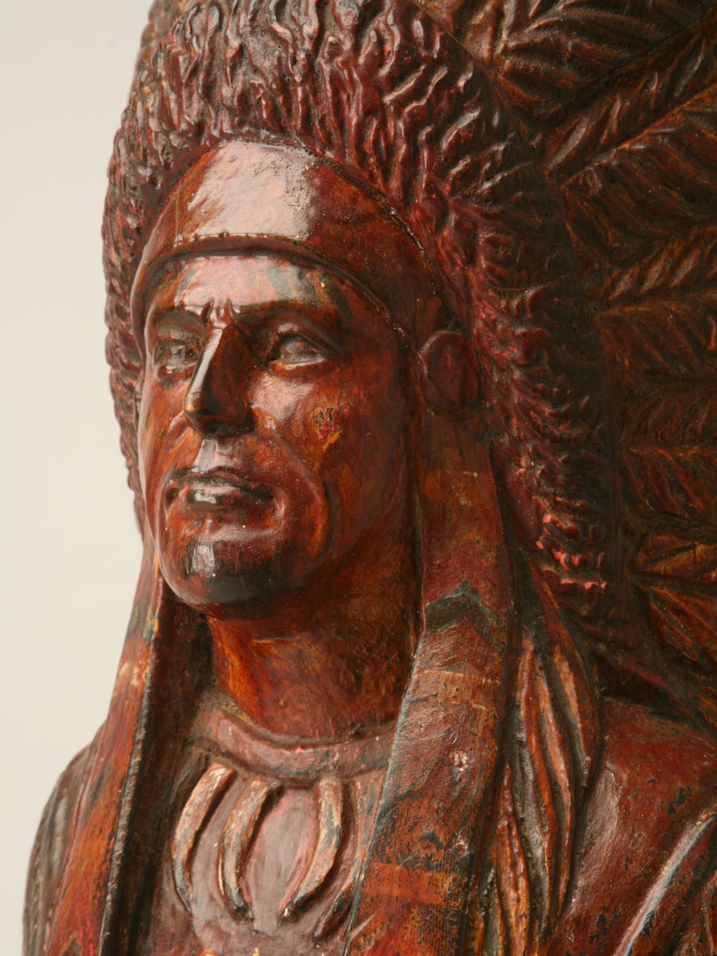 Carved c.1930 Cigar Store Display
