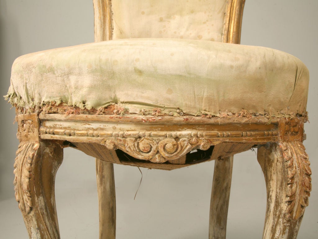 c 1760 pair of italian quot shabby chic quot side chairs at 1stdibs c 1760 pair of italian quot shabby chic quot side chairs at 1stdibs