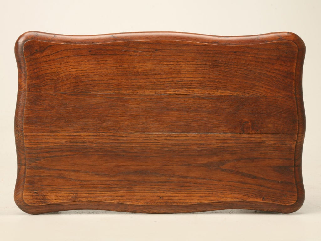 20th Century c.1920 French Oak Louis XV Style End Table/Petite Coffee Table