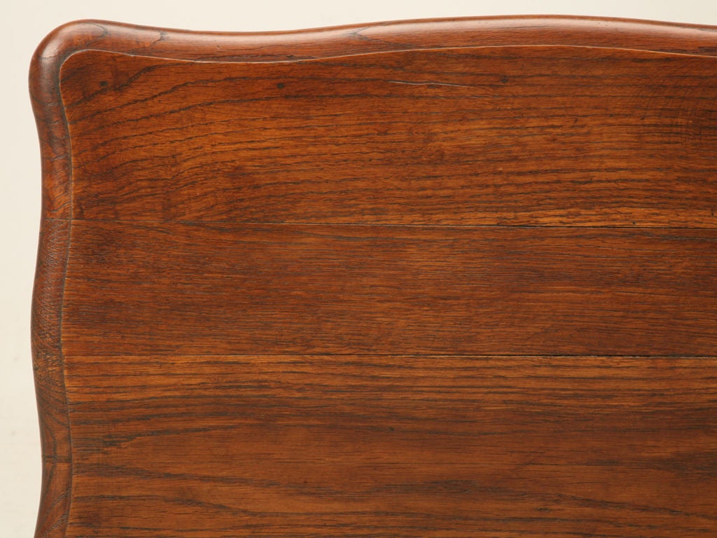 c.1920 French Oak Louis XV Style End Table/Petite Coffee Table 1