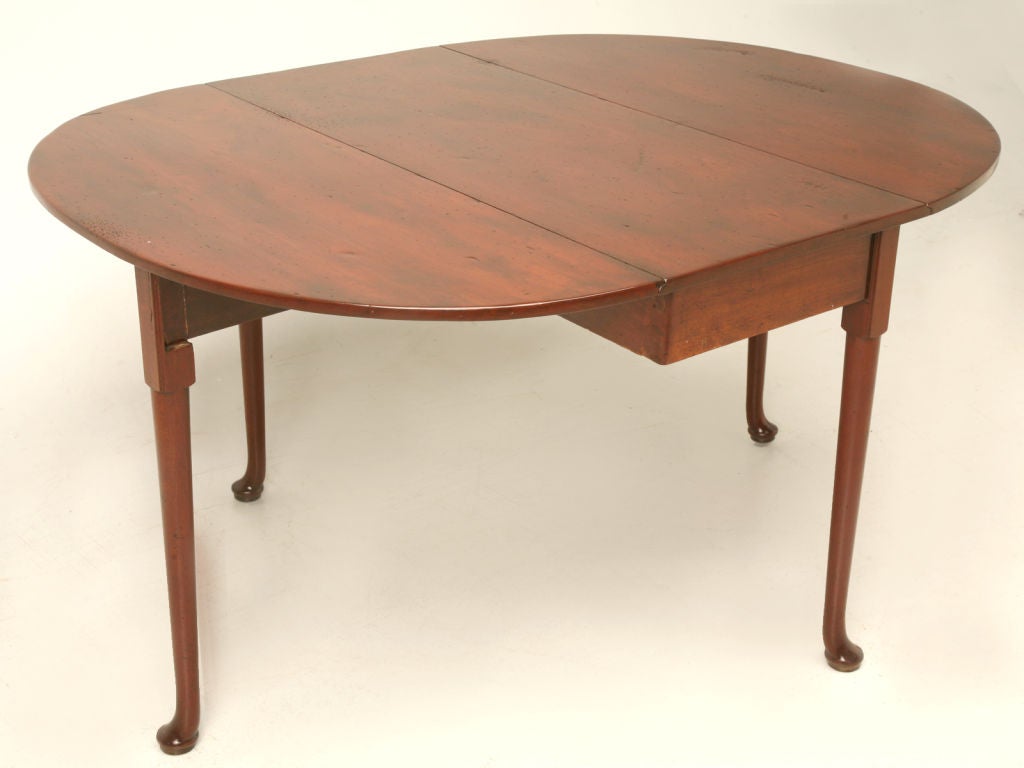 c.1830-1850 English Solid Mahogany Gateleg Table 2