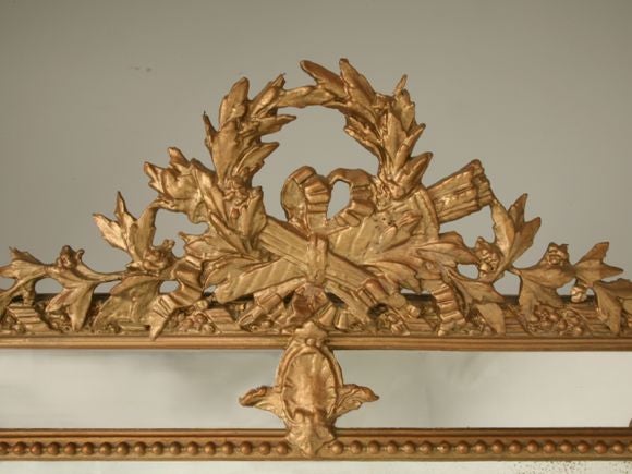 c.1860 Gilt French Mirror