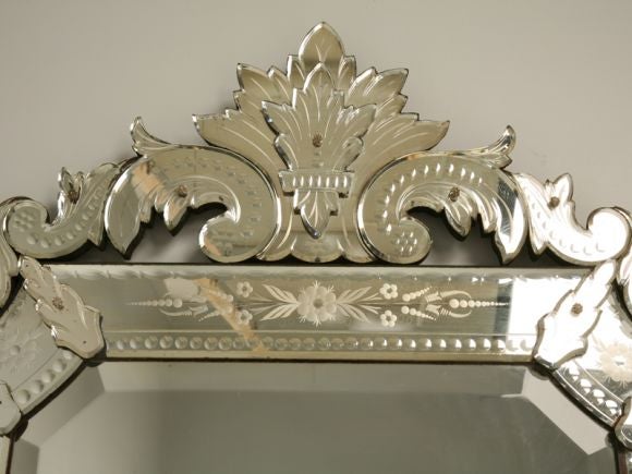 c.1890 Venetian Mirror