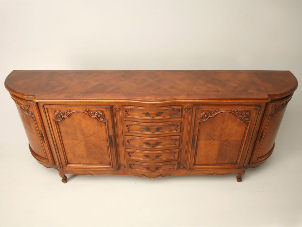 c.1930-1940 French Louis XV Style Cherry Buffet 1