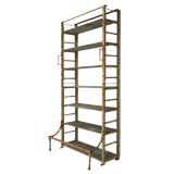 c.1890 Dutch Steel and Stone Archive Shelving