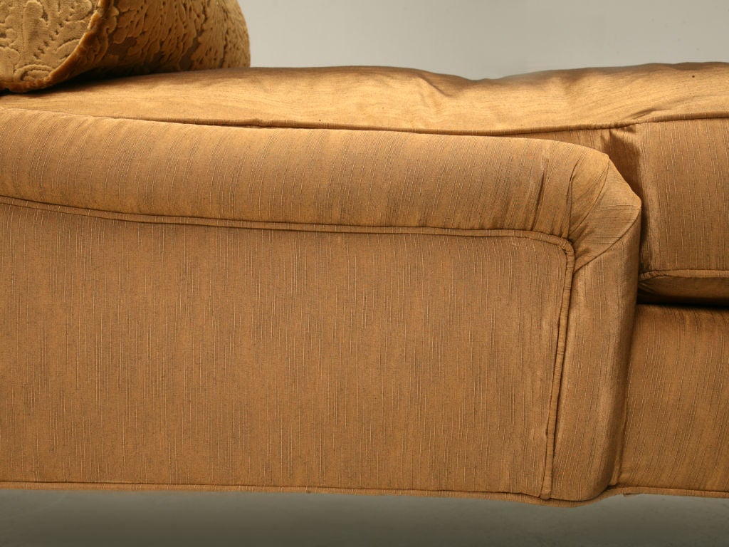 Chaise in Ginger Fabric 1