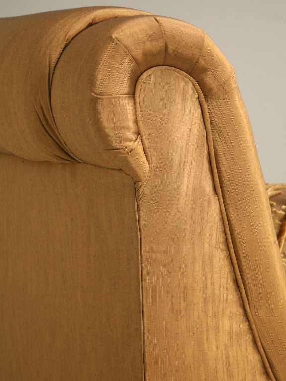 Chaise in Ginger Fabric 3
