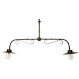 French Iron Light Fitting