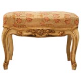 Louis XV Style Carved Footstool