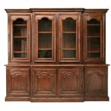 Vintage French Oak Bookcase