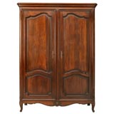 Petite Louis XV Style Oak Armoire