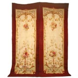 c.1820 Pair of Handmade Aubusson Tapestry Panels (2 of 4)