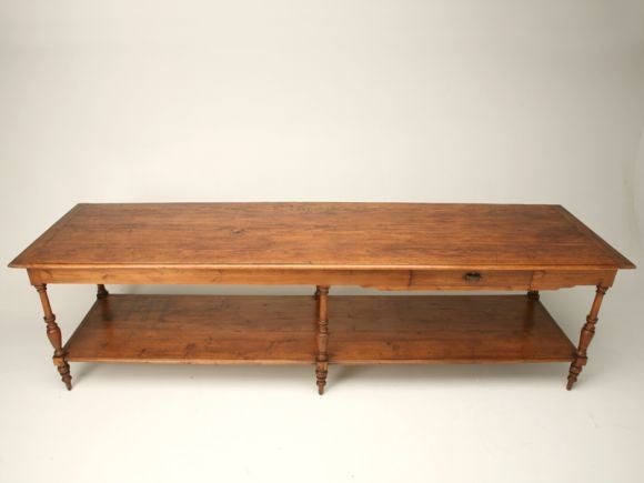 c.1880 Pine Work Table