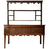 Antique c.1750 Provincial Oak Irish Dresser