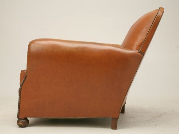 Original Vintage French Forties Club Chair
