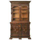 c.1840 Renaissance Revival Vitrine