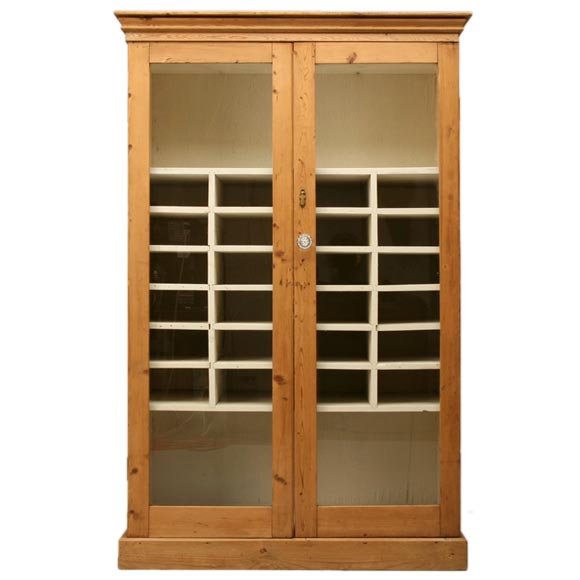 Antique Pine Shoe Cupboard