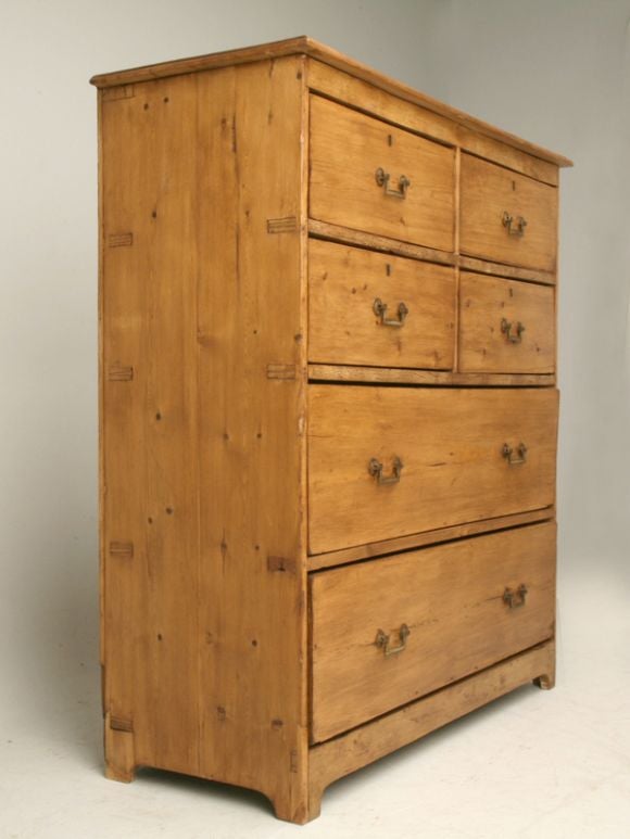 Antique Irish Pine Chest of Drawers at 1stDibs irish pine dresser
