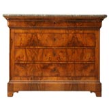 Louis Philippe Style Oystered Walnut Chest