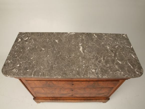 Louis Philippe Style Oystered Walnut Chest
