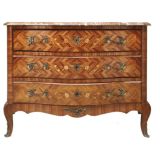 Louis XV Style Bombe Commode