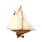 Antique c.1880 English Pond Yacht
