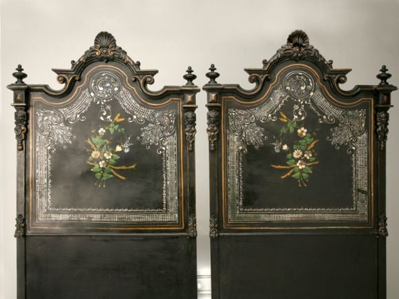 Paire de lits Napoléon III