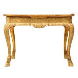 Antique Gilded Spanish Removeable Tray Table