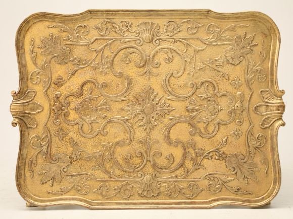 Gilded Spanish Removeable Tray Table
