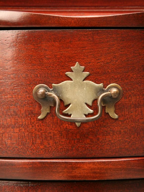 c.1940 Petite Chippendale Style Secretary Bookcase 2