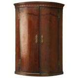 c.1850 Mahogany Corner Cabinet