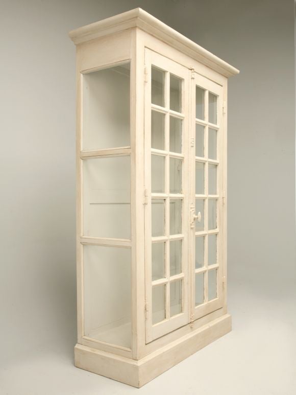 Bibliotheque Fabricated from French Windows