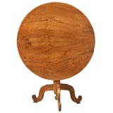 Antique Tilt-Top Pedestal Table