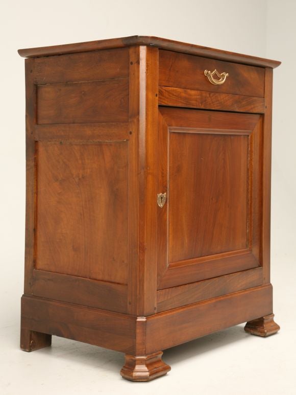 Louis Philippe Style Handmade Walnut Confiturier