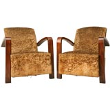 Pair of Vintage Club Chairs