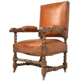 c.1890 Oak Gentleman's Chair