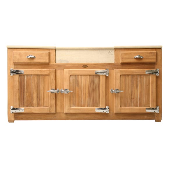 Commercial Style Bar/Island with Stone Top