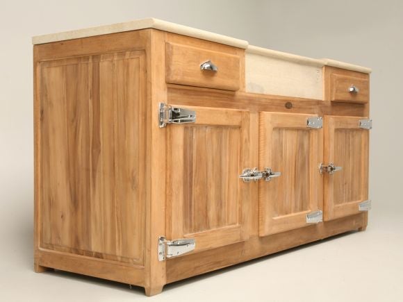 Commercial Style Bar/Island with Stone Top