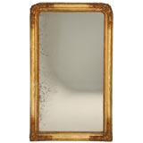 c.1850 Louis Philippe Style Gilt Mirror