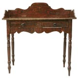 Antique c.1880 Faux Grain Painted Washstand