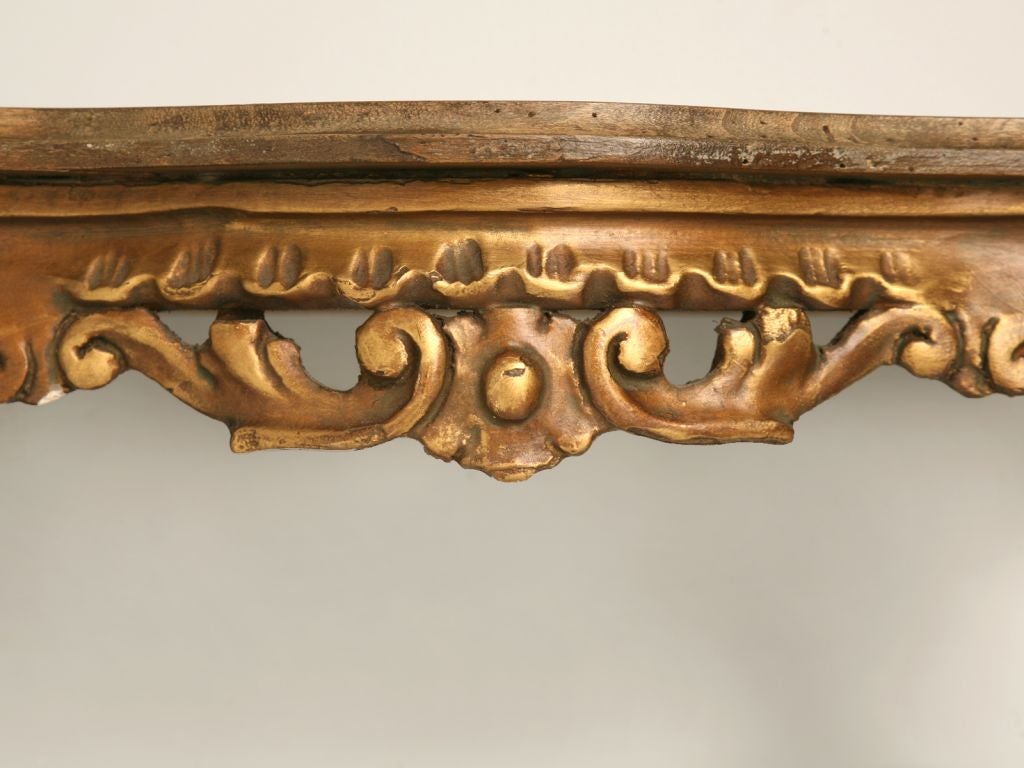 c.1820 Petite Ladies Gilded Console