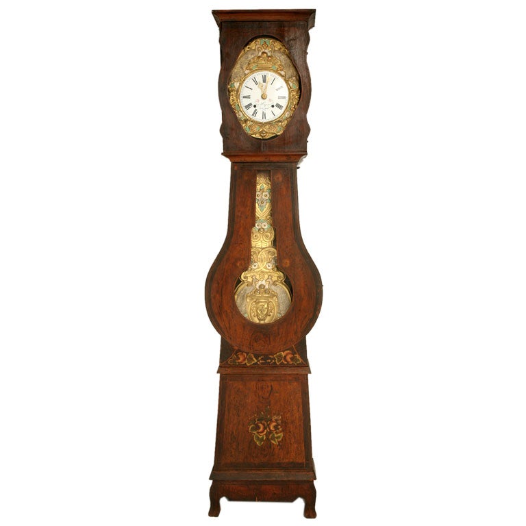 c.1880 Morbier "St. Cypriens" Clock