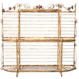Vintage c.1930 Country French Baker's Rack